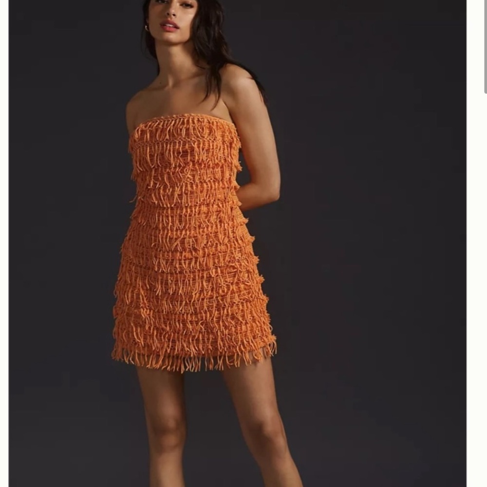 Anthropologie Let Me Be tube mini dress
